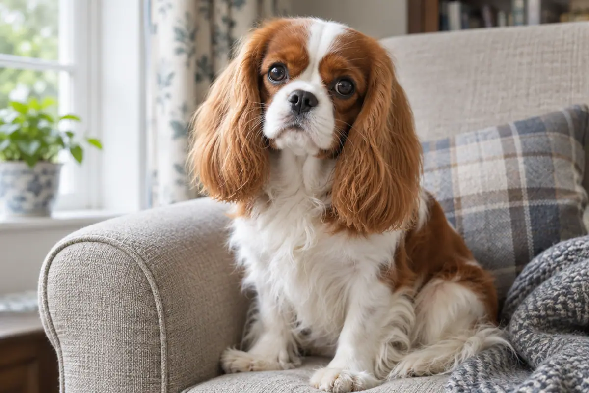 Cavalier King Charles Spaniel dog